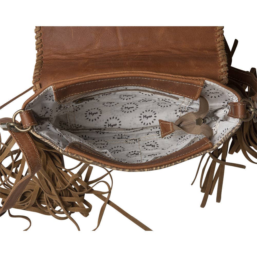 Lugia Leather Hair-on-Hide Purse