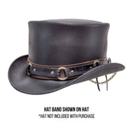 Genuine Leather Hat Band - Style SR2