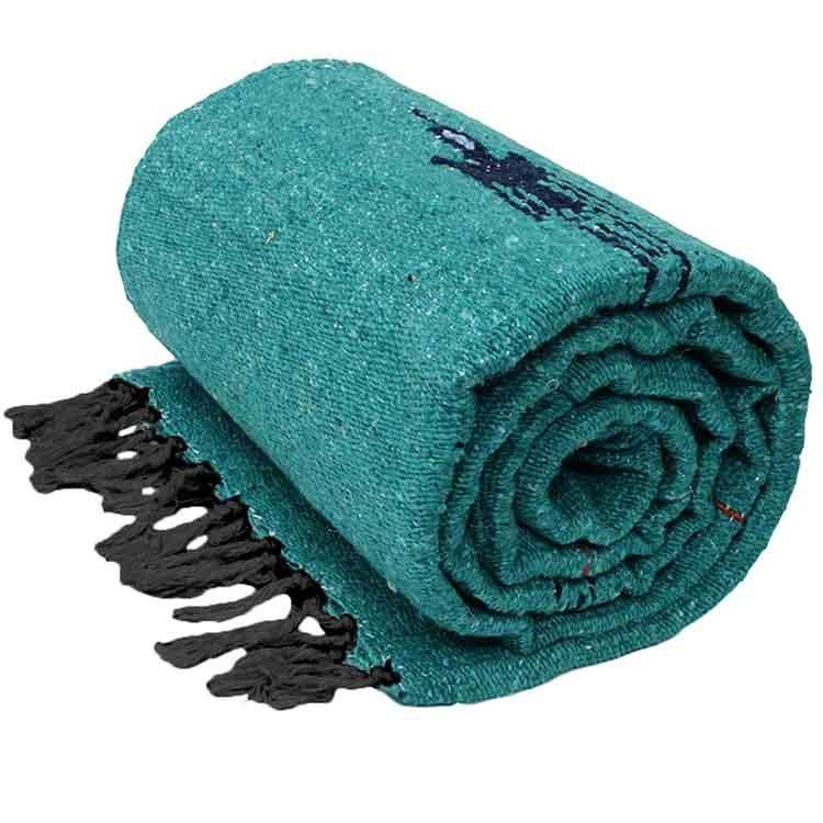 Turquoise Baja Thunderbird Blanket