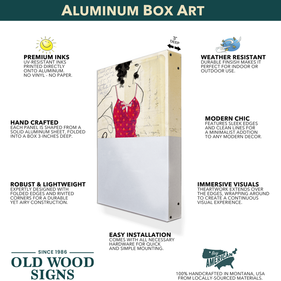Owl Metal Box Art