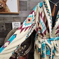 Taos Aztec Women's Bath Robe