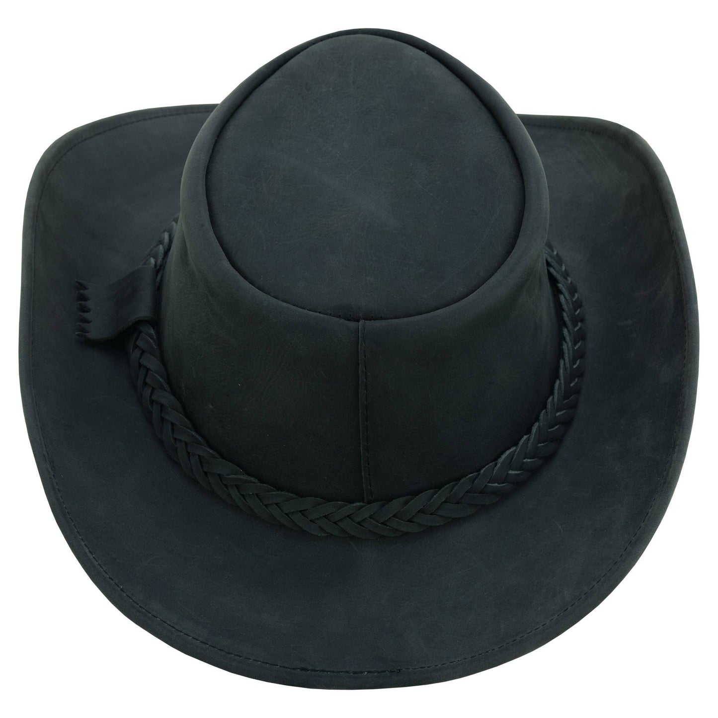 Rodeo Leather Outback Hat