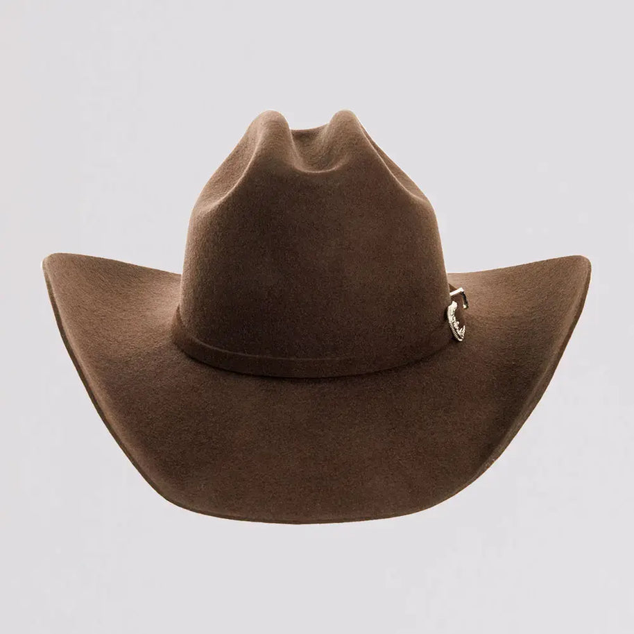 100% Wool Felt Western Cowboy Hat - Style Cattleman