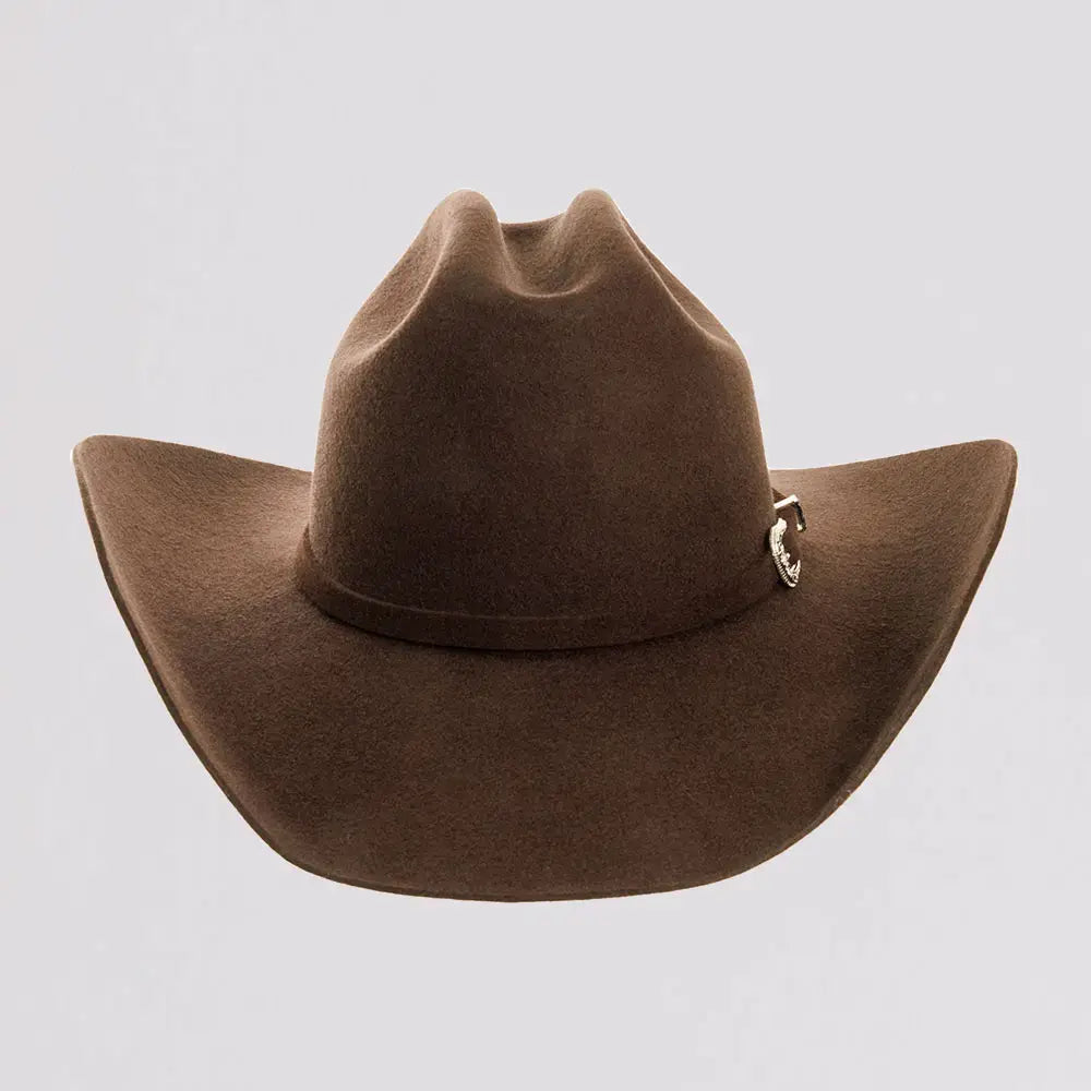 100% Wool Felt Western Cowboy Hat - Style Cattleman