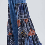 Tiered Boho Wide Leg Pants