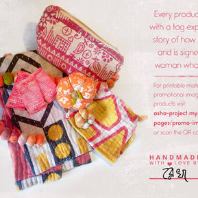 Kantha Kitchen Towel