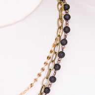 Hannah Necklace in  Tri-color