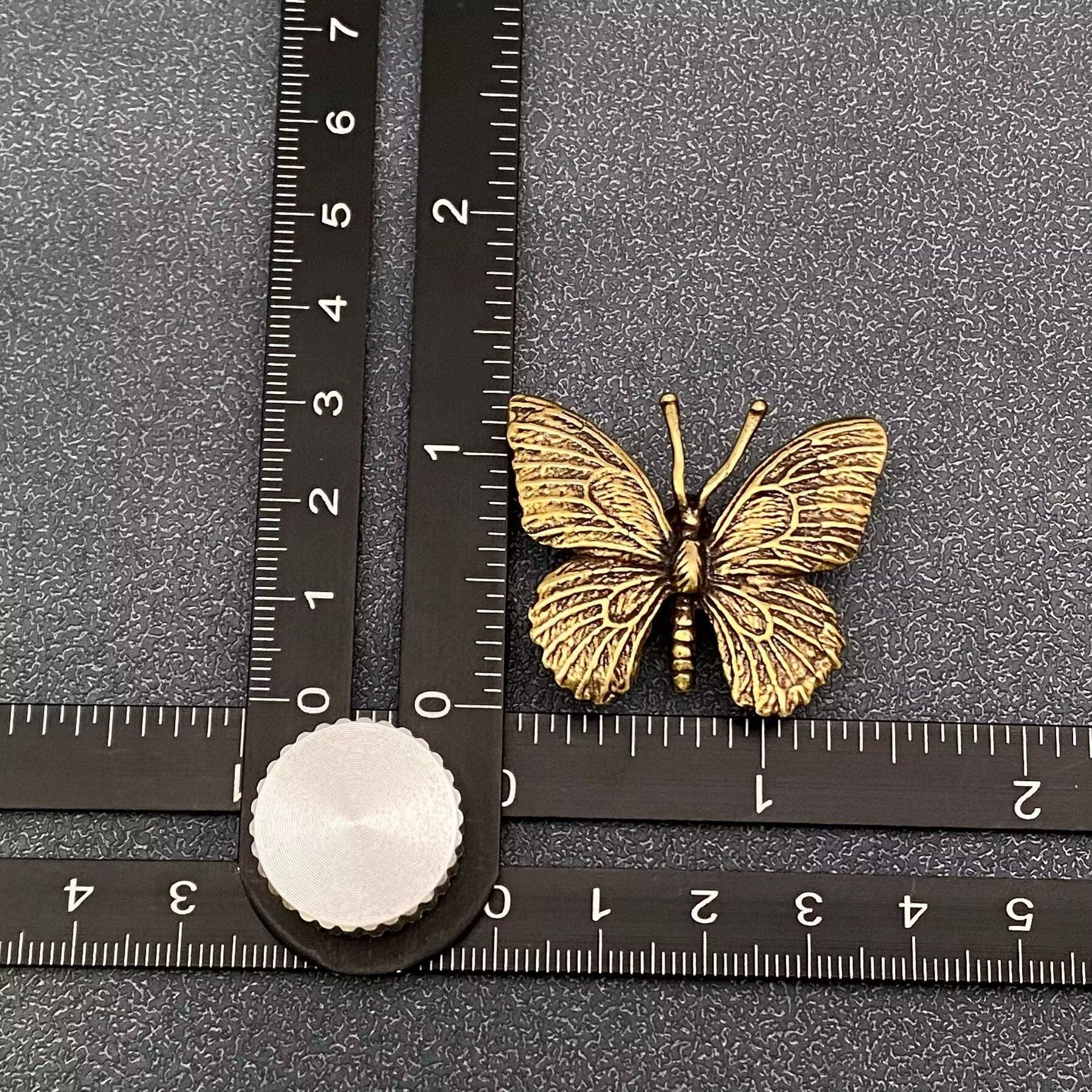 Butterfly Brass Figurine