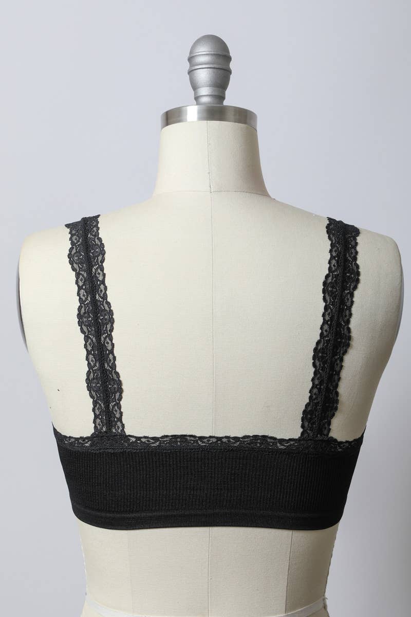 Ribbed Crop Tank Bralette