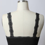 Ribbed Crop Tank Bralette