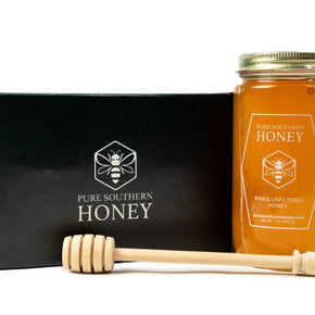 Honey with Dipper Gift Box Set