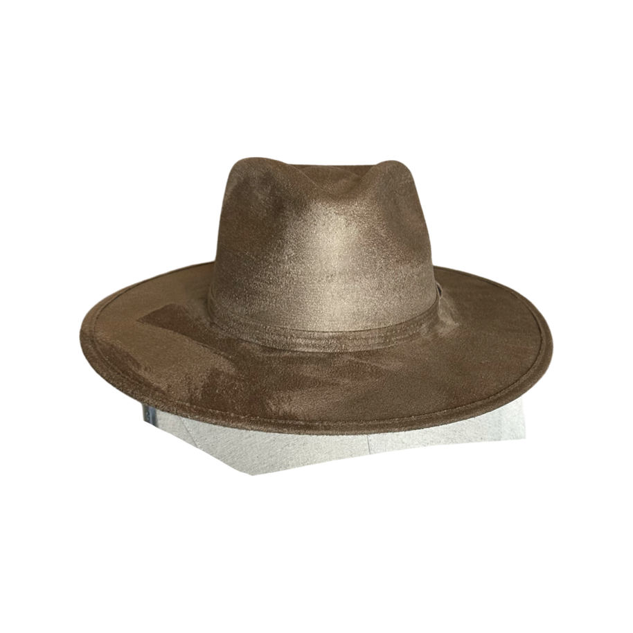 Rancher Vegan Suede Hat 