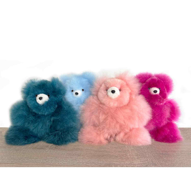 Keychain Alpaca Plushie | 10" Bear | Pink