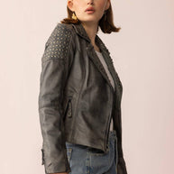 Shadow Storm Leather Jacket