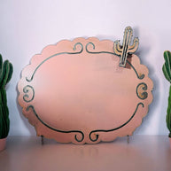 Metal Cactus  Frame with Magnet