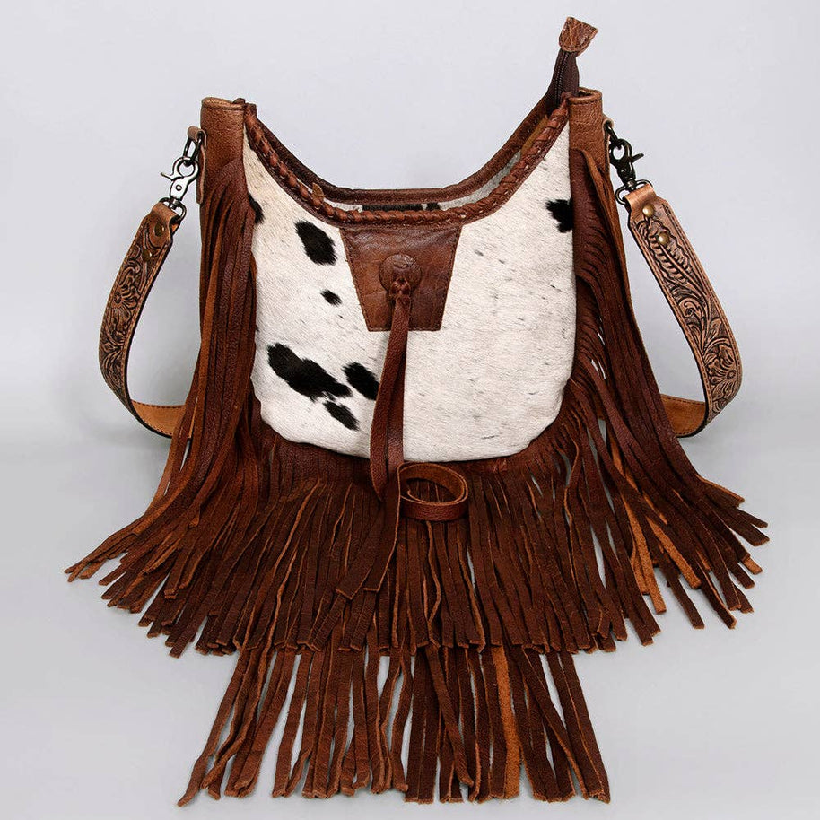 Hair On Hide Hobo Bag