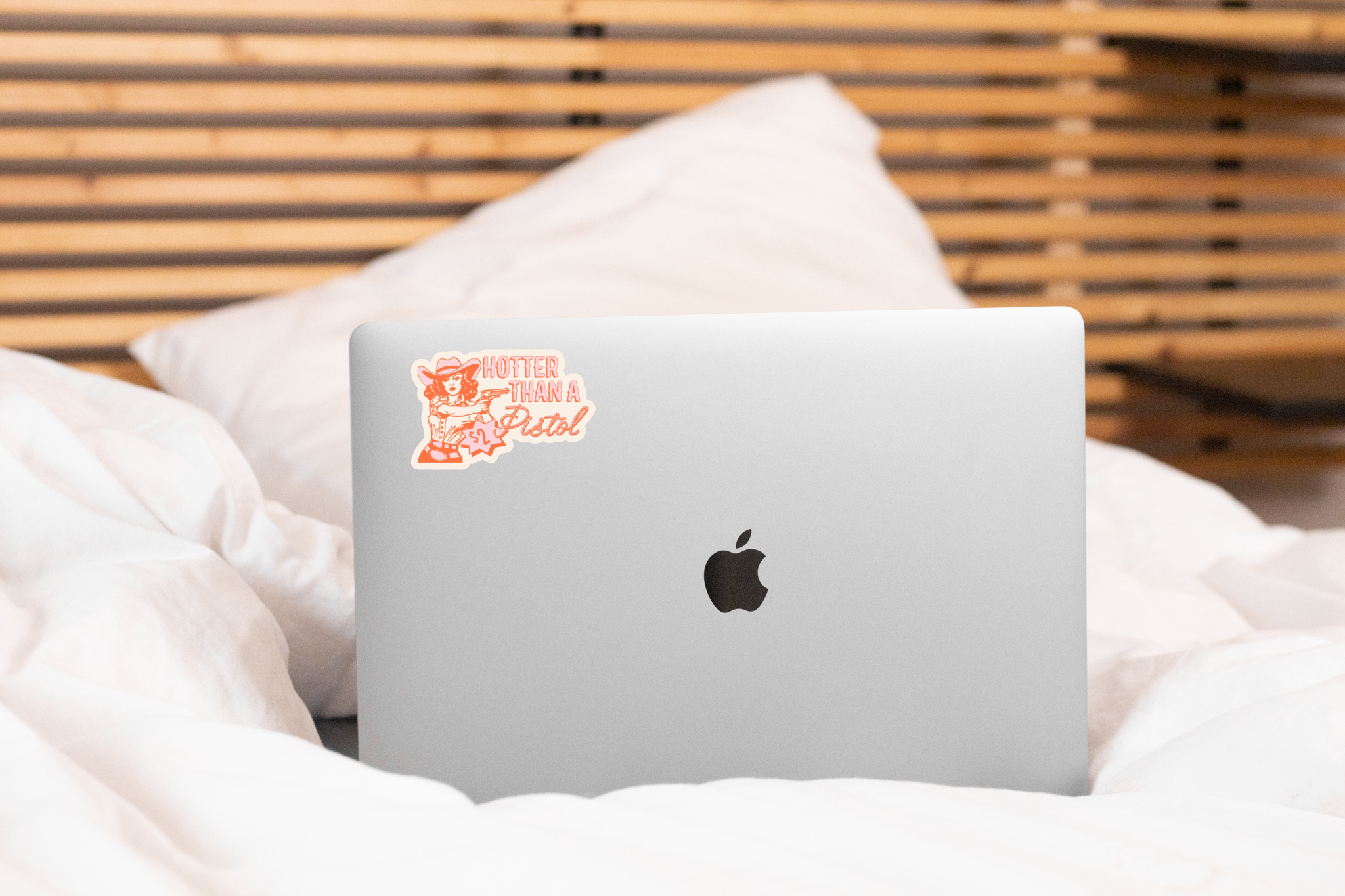 Hotter Than a Two Dollar Pistol Sticker