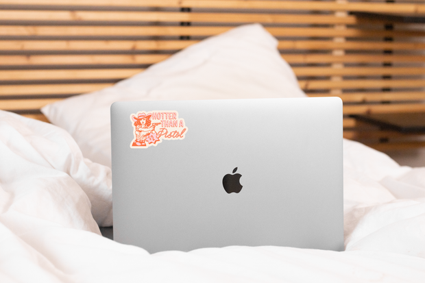 Hotter Than a Two Dollar Pistol Sticker