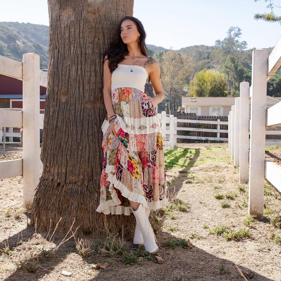 Artisan Pearl Maxi Dress