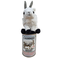 Canned Goat Stuffed Animal