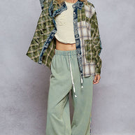 Vintage Washed Plaid Shirt