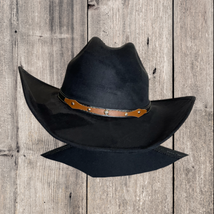 Vegan Suede Cowboy Hat 