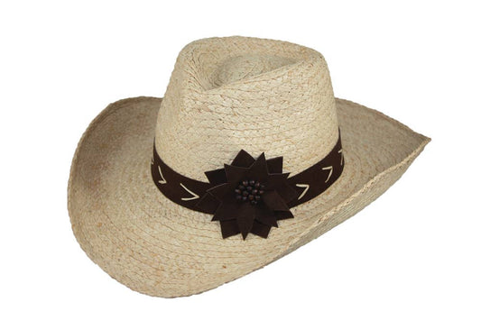 Cowboy Hat with Flower