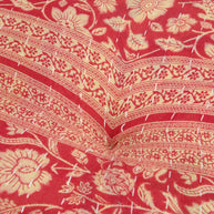 Round Kantha Floor Pillow