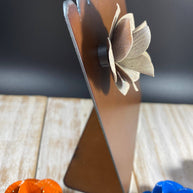 Metal Frame with Flower Magnet