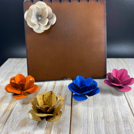 Metal Frame with Flower Magnet