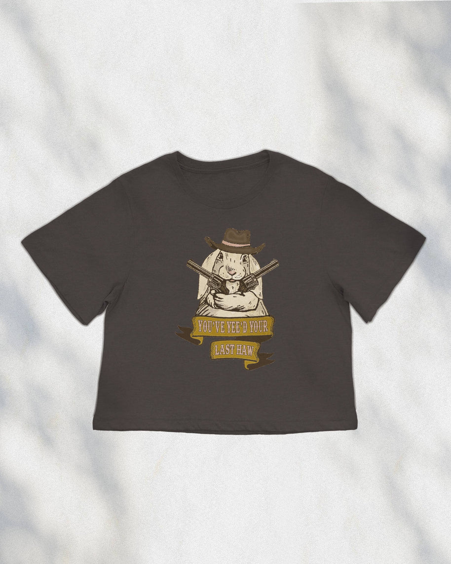 Bunny Cowgirl Boxy Crop Top