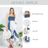 Smocked Ruffle Dress