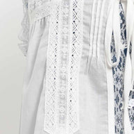 V-Neck String Tie Lace Cami Top, Several Colors