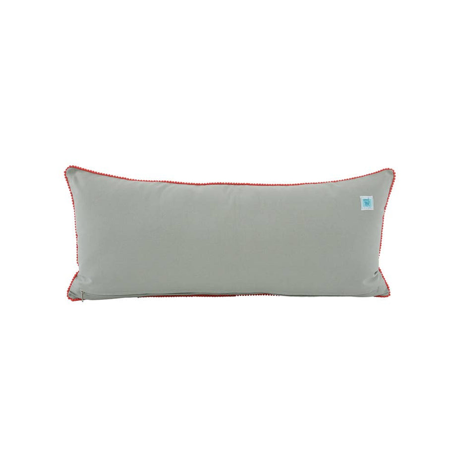 Floral Retro Canvas Pillow  16X36
