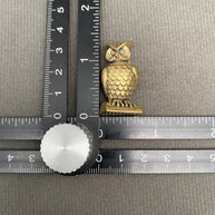 Owl Brass Figurine