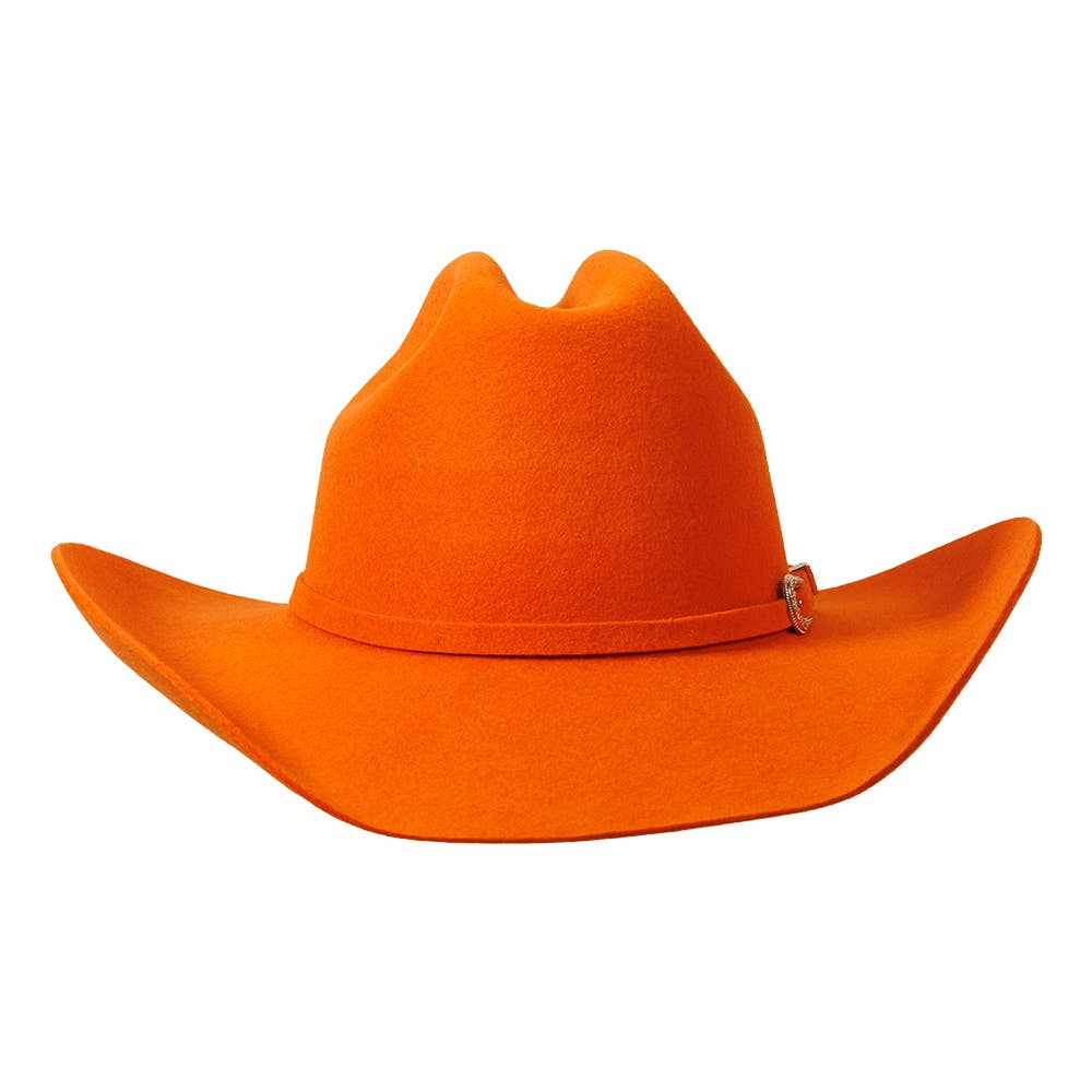 100% Wool Felt Western Cattleman hat