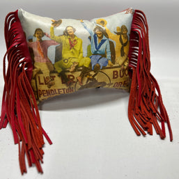 Let ‘er Buck Cowgirls Pillow