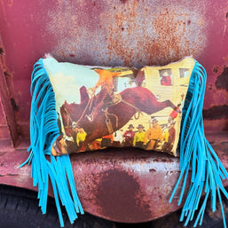 Let ‘er Buck Bronc Pillow