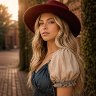 Vegan Suede Rancher Hat