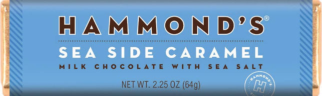 Hammonds Sea Side Caramel Milk Chocolate Candy Bar