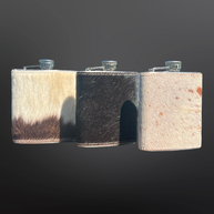 Cowhide Flask Stainless Steel