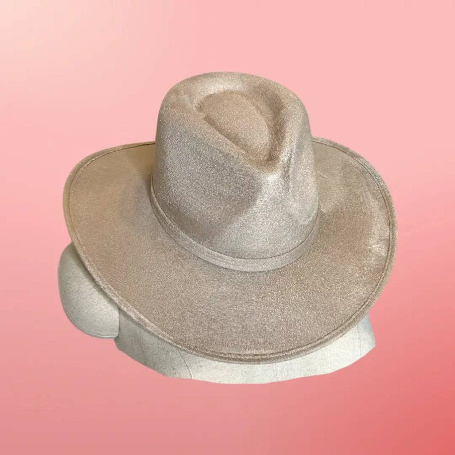 Faux Suede Billy Hat 