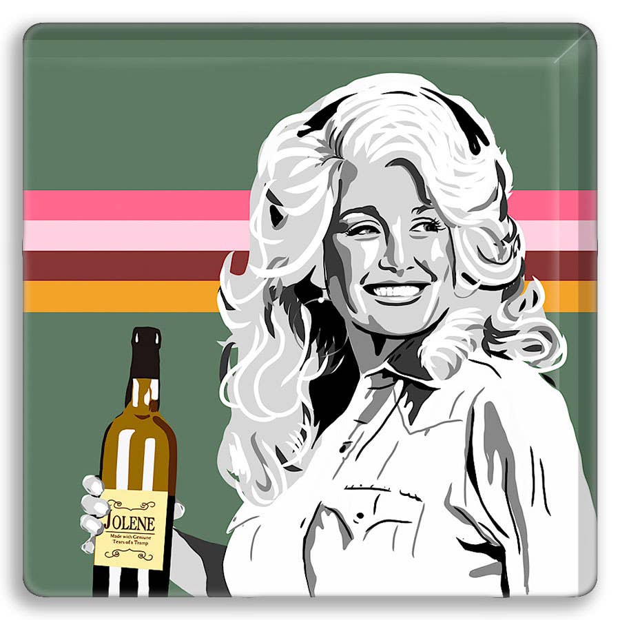Dolly At The Lounge Coaster