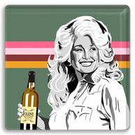 Dolly At The Lounge Coaster