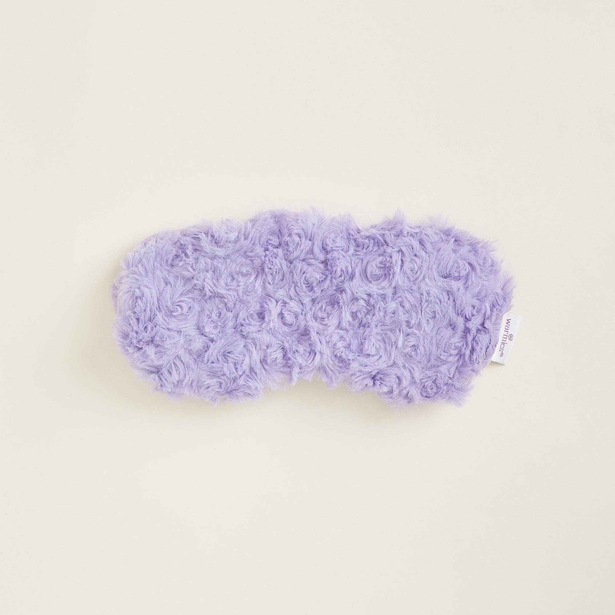 Curly Purple Warmies Eye Mask Wellness Emotional Wellbeing