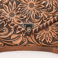 Tooled Leather Envelope Purse