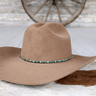 African Turquoise Hat Band