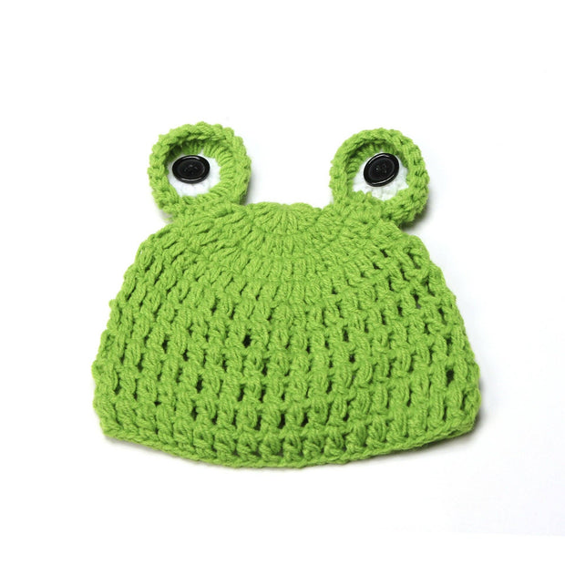 Baby Frog Crochet Hat