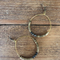 Drama Queen Hoop Earrings