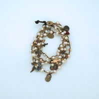 Handcrafted Glass Pearl Necklace/Bracelet